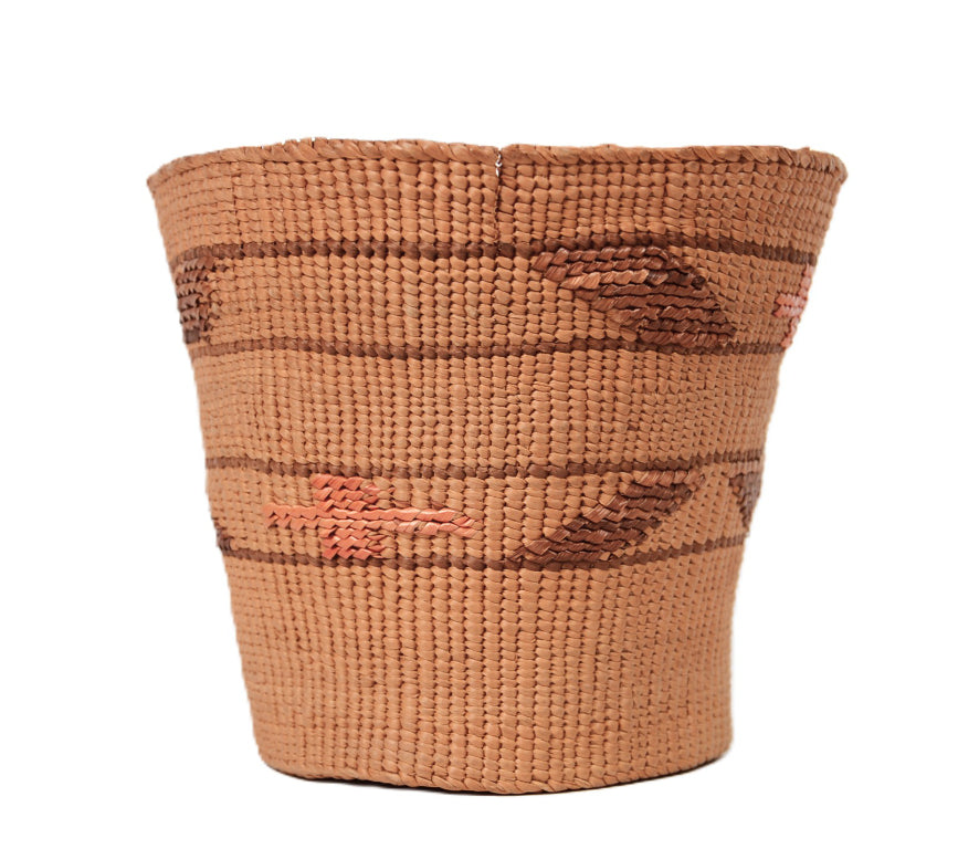 Tlingit Open Body Berry Basket