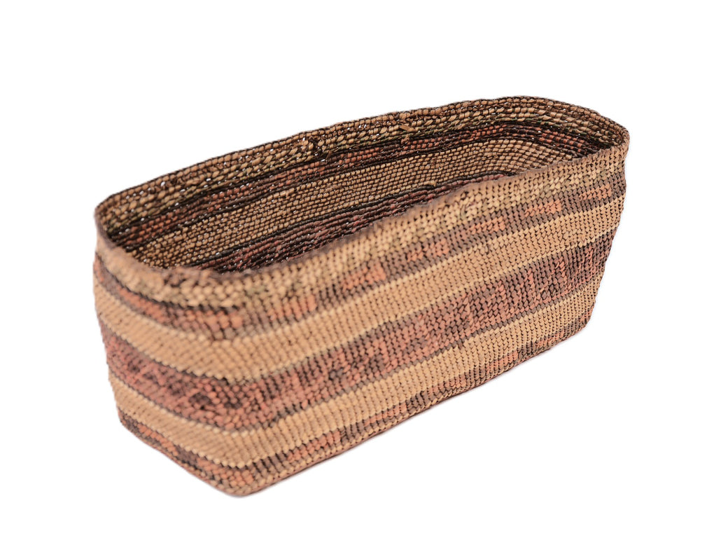 Makah/Chehalis Oval Open Basket