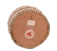 Ojibwe Birch Bark and Quill Basket By Marie Reollet