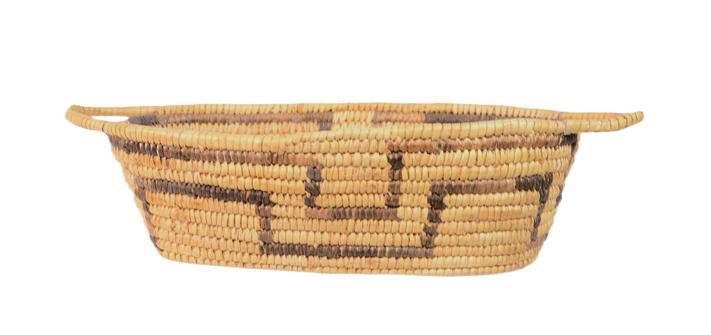 Papago Oval Basket with 2 Handles