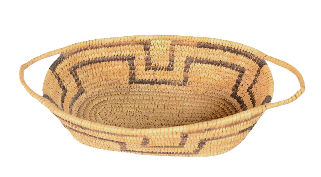 Papago Oval Basket with 2 Handles