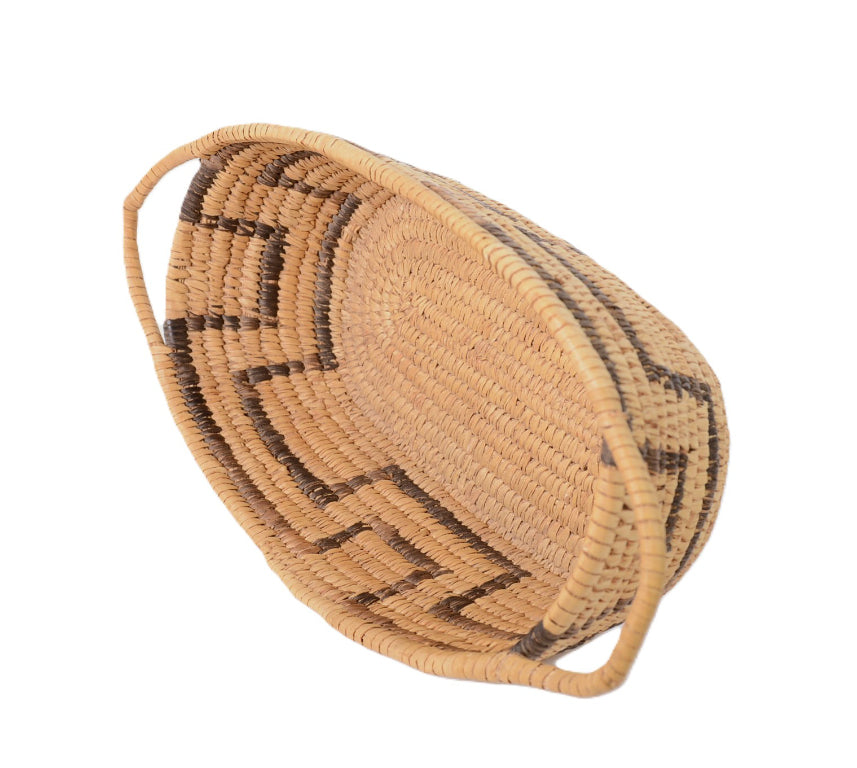 Papago Oval Basket with 2 Handles