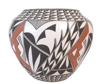 Acoma Pueblo Pottery Jar By Andy Juanico