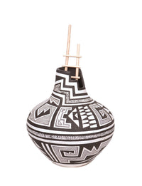 Navajo Pottery Jar By Westly Begay