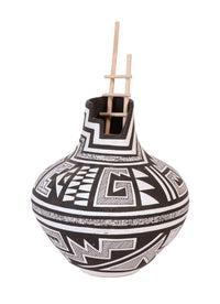 Navajo Pottery Jar By Westly Begay