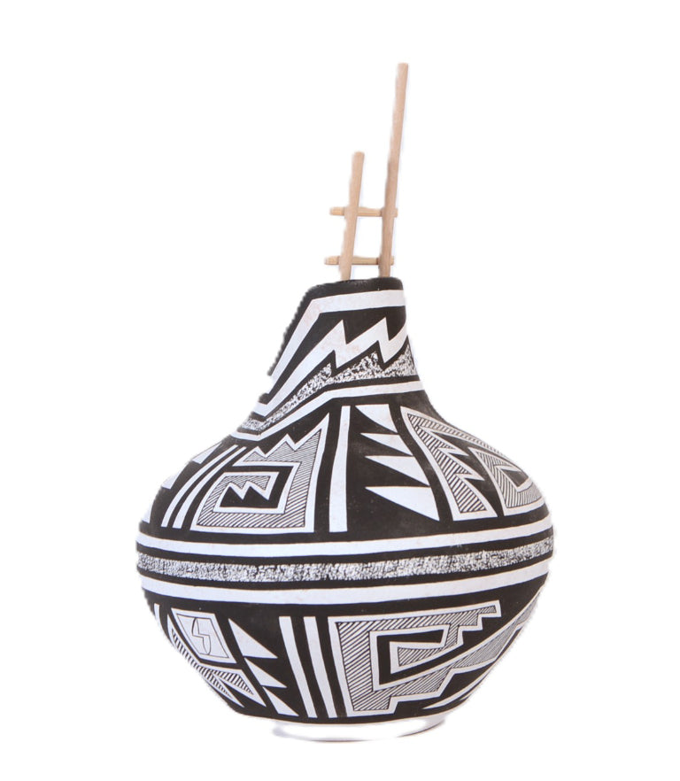 Navajo Pottery Jar By Westly Begay