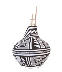Navajo Pottery Jar By Westly Begay