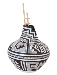 Navajo Pottery Jar By Westly Begay