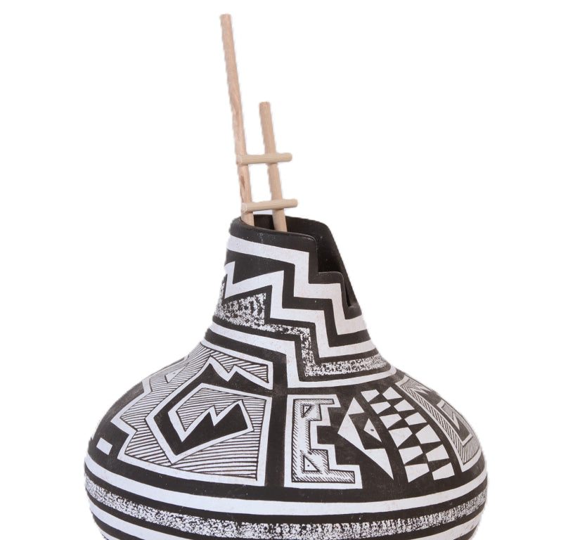 Navajo Pottery Jar By Westly Begay