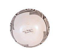 Laguna Pueblo Pottery Jar By Myron Sarrcino