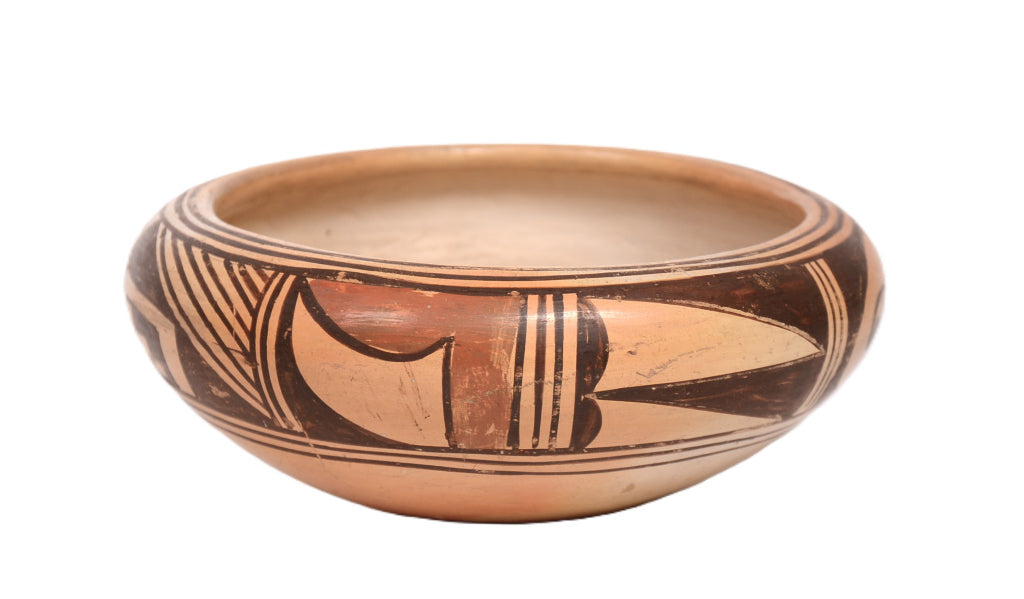 Hopi Pueblo Pottery Bowl