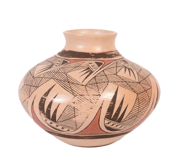 Hopi Pueblo Pottery Jar By Elton Nampeyo