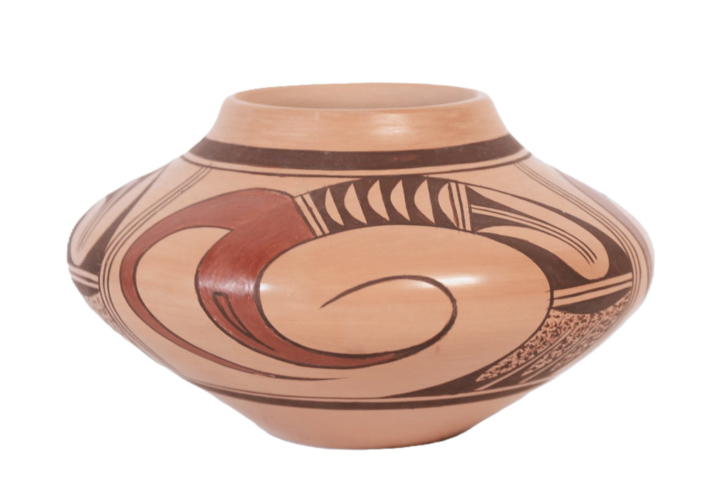 Hopi Pueblo Pottery Jar By Jeremy Adams