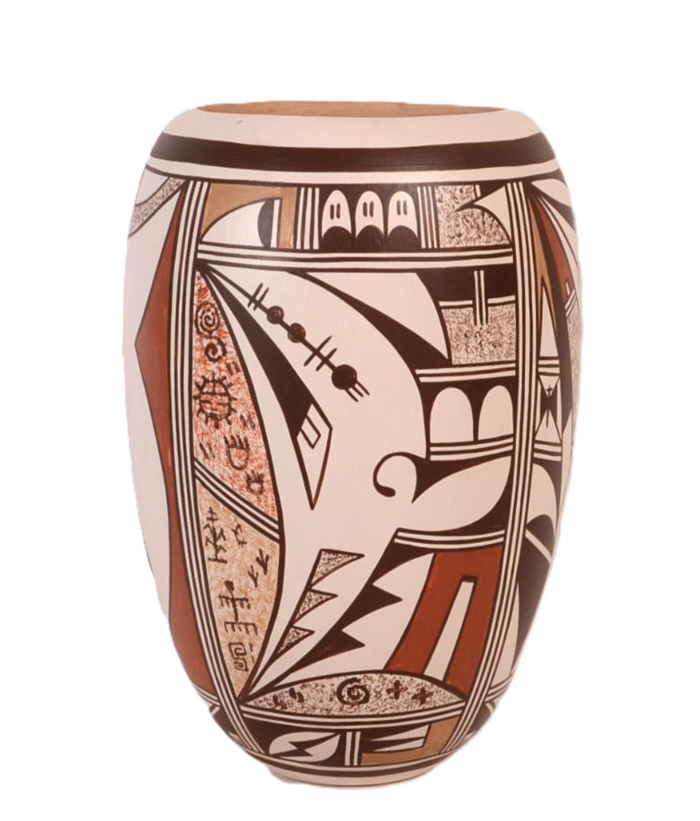 Hopi Pueblo Pottery Jar By Devin Howard Mavapu