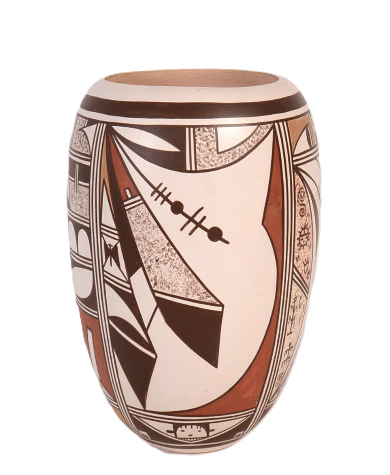 Hopi Pueblo Pottery Jar By Devin Howard Mavapu