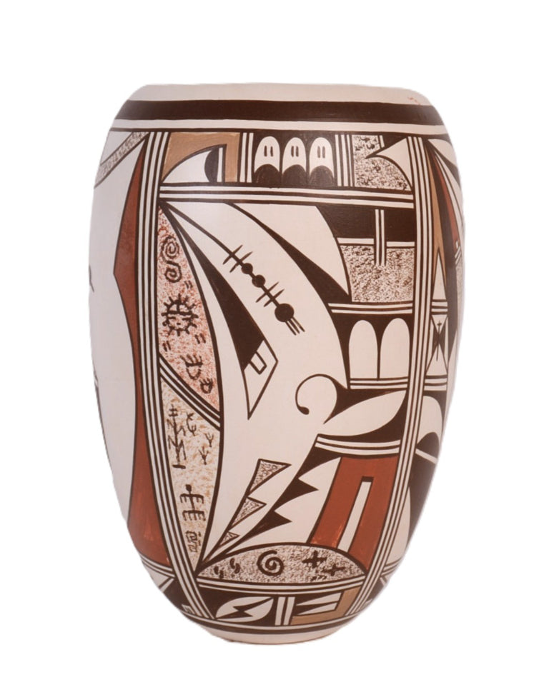 Hopi Pueblo Pottery Jar By Devin Howard Mavapu
