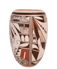 Hopi Pueblo Pottery Jar By Devin Howard Mavapu