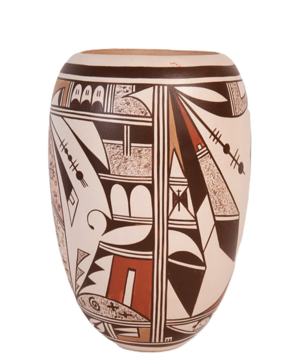Hopi Pueblo Pottery Jar By Devin Howard Mavapu