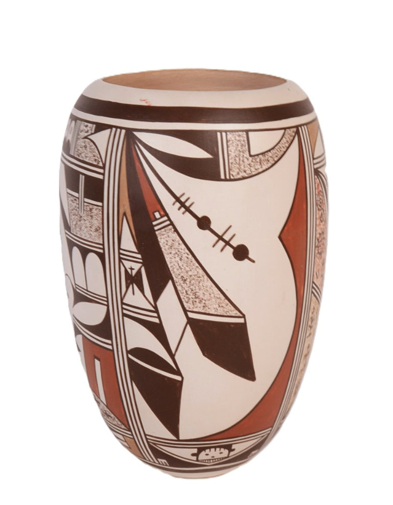 Hopi Pueblo Pottery Jar By Devin Howard Mavapu