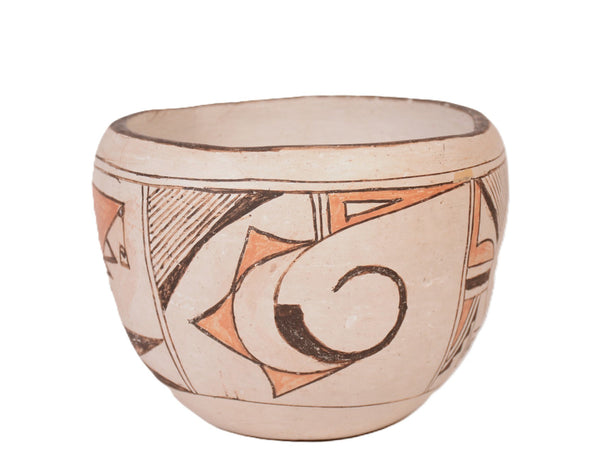 Hopi Pueblo Polychrome Pottery Jar By Andrer Laate
