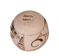Hopi Pueblo Polychrome Pottery Jar By Andrer Laate