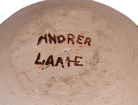 Hopi Pueblo Polychrome Pottery Jar By Andrer Laate