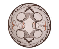 Zuni Pueblo Pottery Dough Bowl By Bobby Silas
