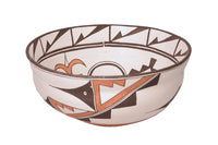 Zuni Pueblo Pottery Dough Bowl By Bobby Silas