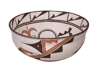 Zuni Pueblo Pottery Dough Bowl By Bobby Silas