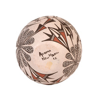 Acoma Pueblo Pottery Bowl Basket By Charlene Estevan