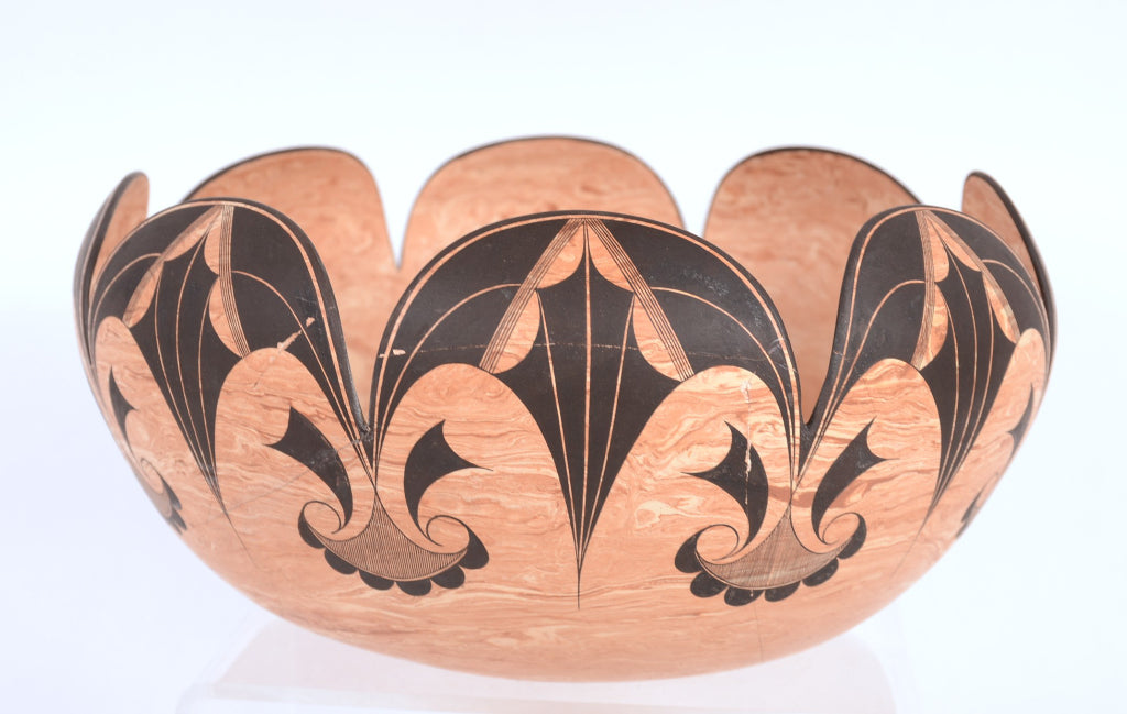 Laguna Pueblo Pottery Bowl By Calvin Analla Jr.