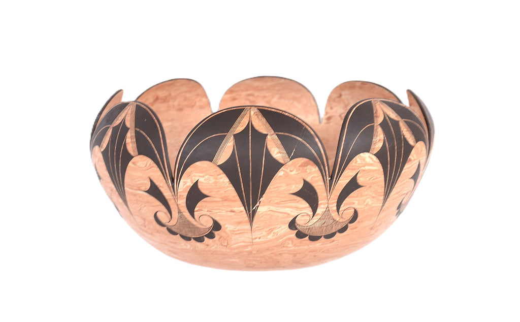 Laguna Pueblo Pottery Bowl By Calvin Analla Jr.