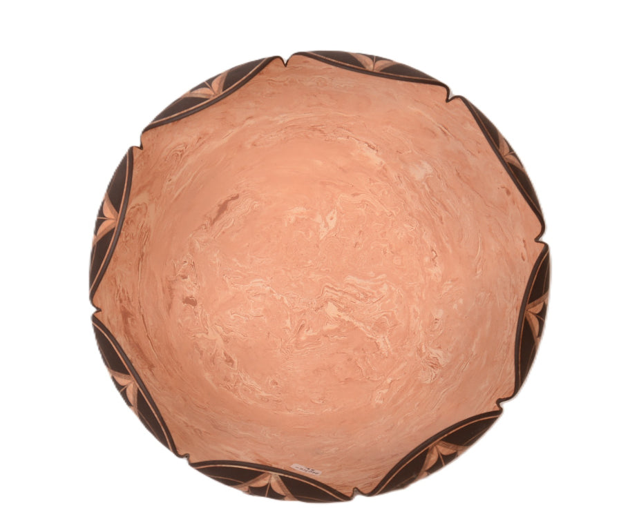 Laguna Pueblo Pottery Bowl By Calvin Analla Jr.