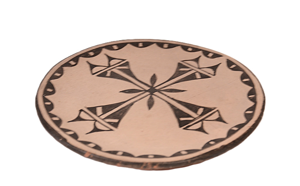 Santo Domingo Tewa Pueblo Pottery Plate