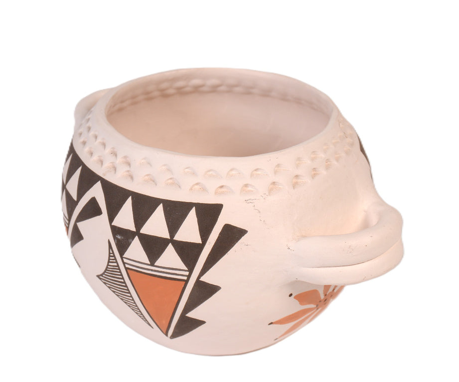 Acoma Pueblo Polychrome Pottery Jar By Beverly Garcia