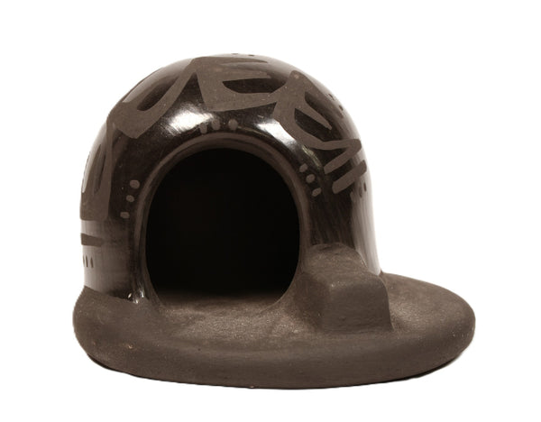 Santa Clara Pueblo Hano Oven Pottery By Birdell Bourdan