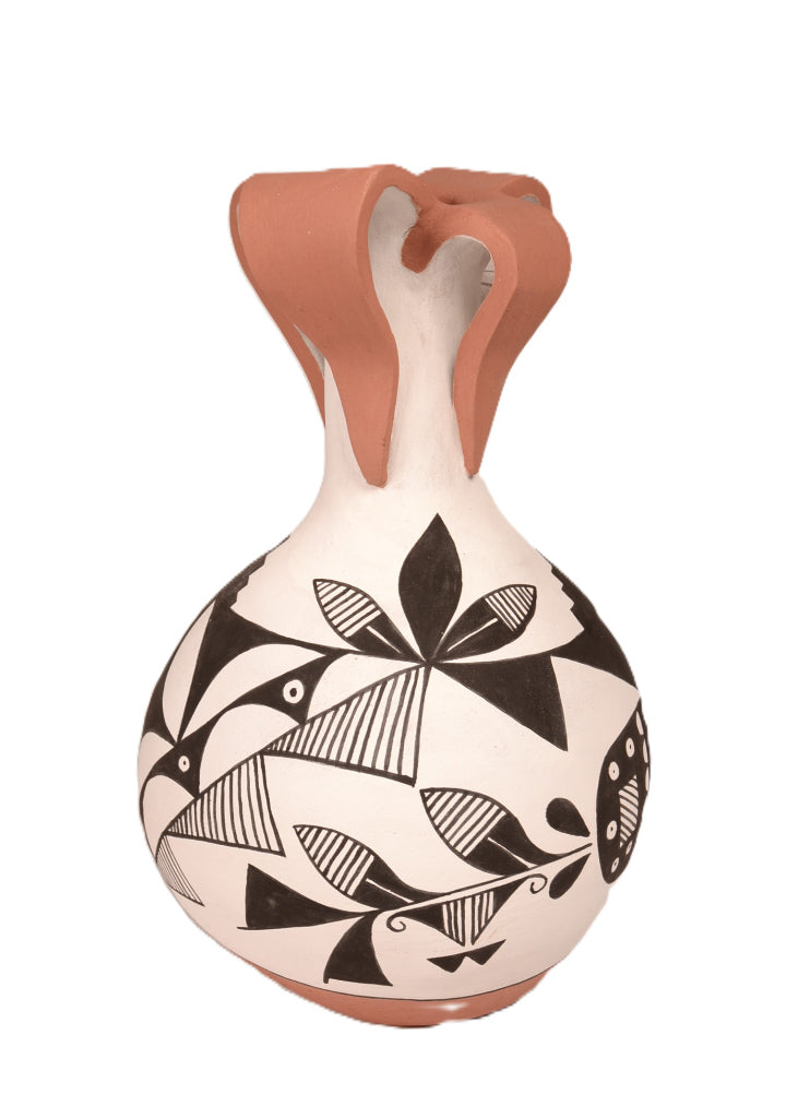 Jemez Pueblo Pottery Vase By Clifford Fragua