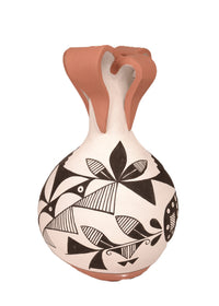 Jemez Pueblo Pottery Vase By Clifford Fragua