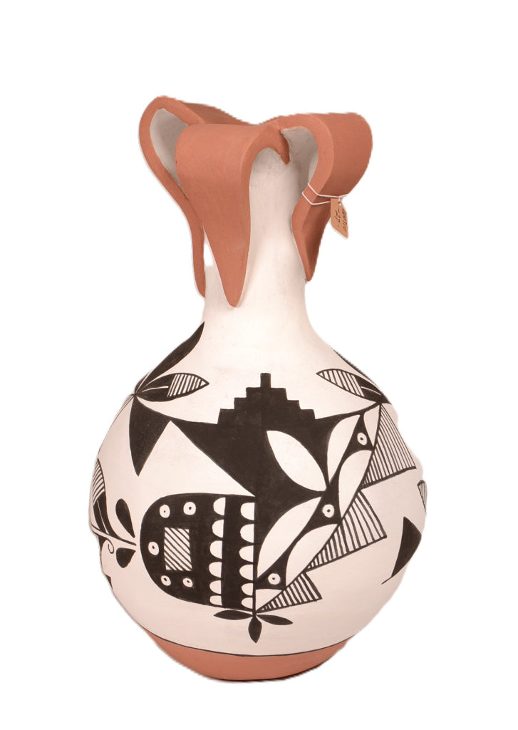 Jemez Pueblo Pottery Vase By Clifford Fragua