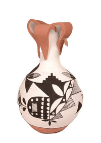 Jemez Pueblo Pottery Vase By Clifford Fragua