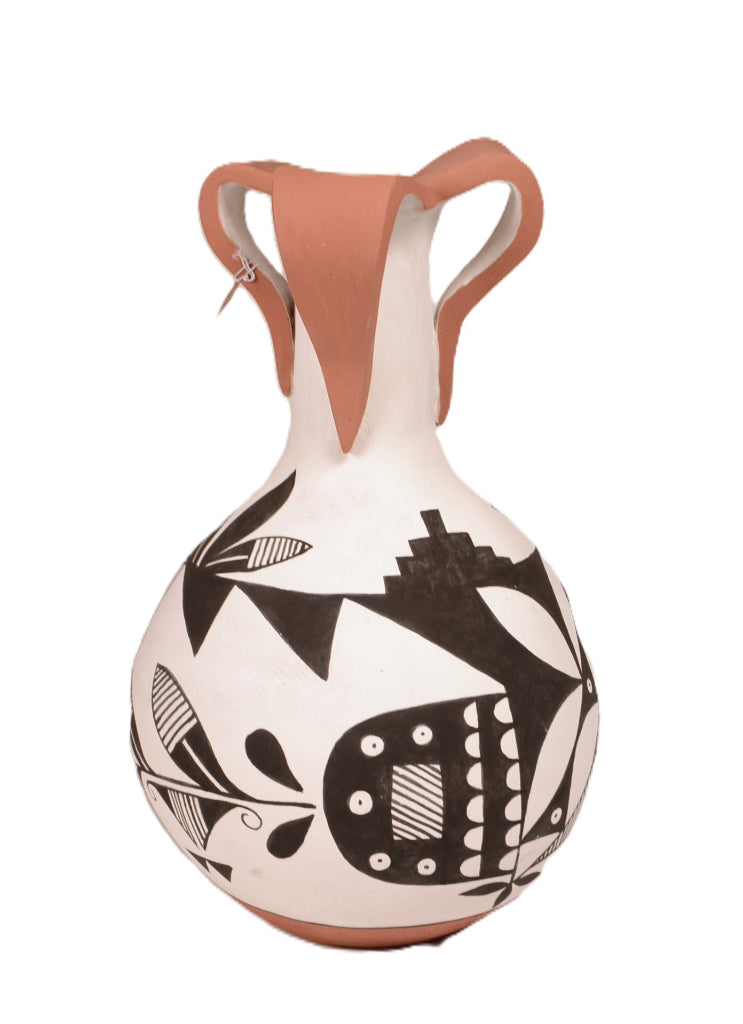 Jemez Pueblo Pottery Vase By Clifford Fragua