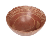 Mayan Red on Buff Pottery