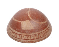 Mayan Red on Buff Pottery