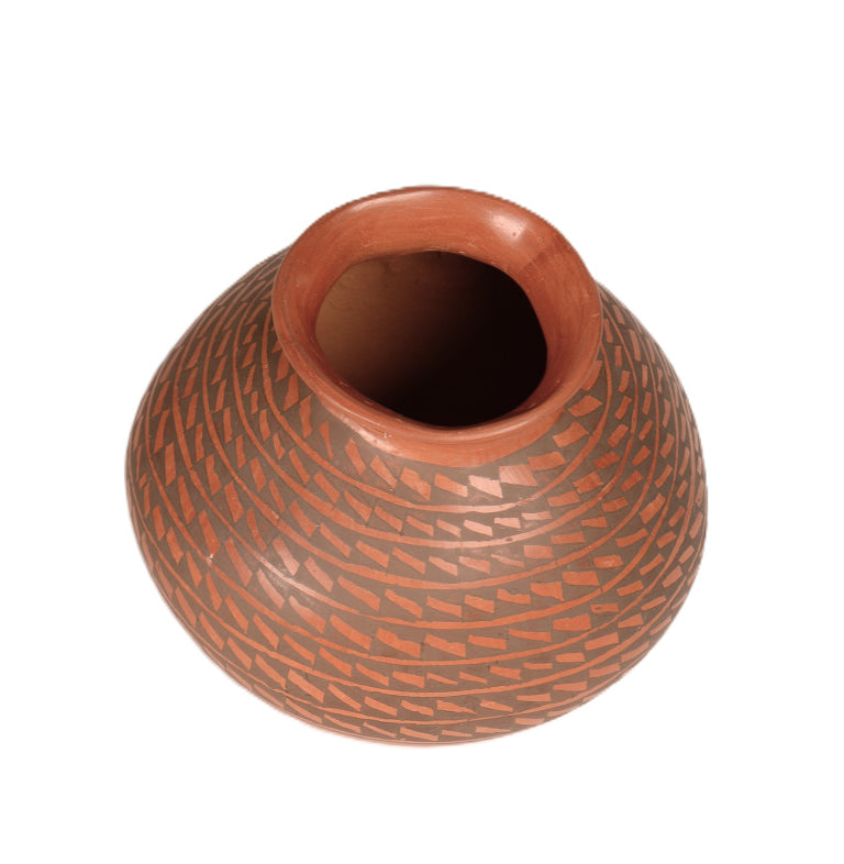 Mata Ortiz Mexico Pottery Jar By Ruben Lopez
