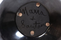 San Ildefonso Pueblo Feather Jar By Maria and Santana Martinez