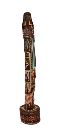 Navajo Long Hair Kachina Doll By F.B.