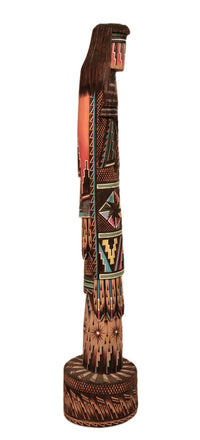 Navajo Long Hair Kachina Doll By F.B.