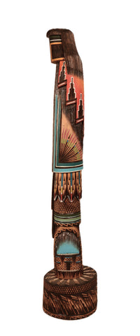 Navajo Long Hair Kachina Doll By F.B.