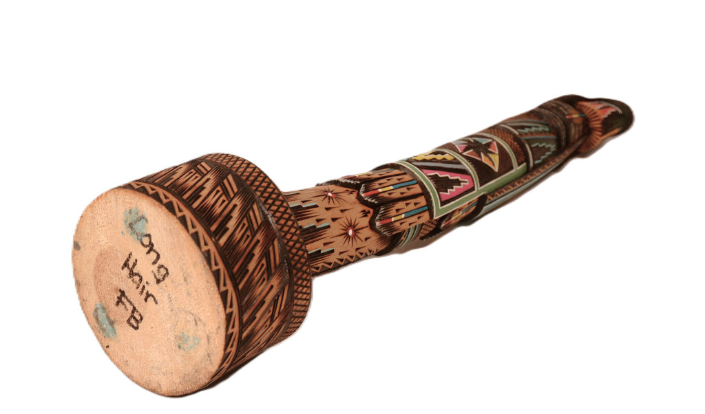 Navajo Long Hair Kachina Doll By F.B.