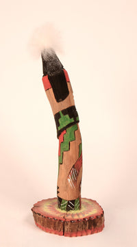 Navajo Long Hair Kachina Doll By Leroy Valentine